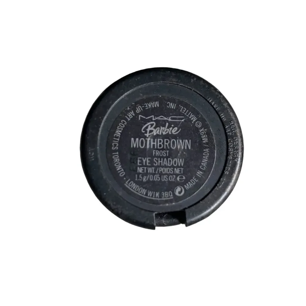 MAC Barbie Frost Eye Shadow MOTHBROWN 1.5g Limited Edition Taupe Brown Shadow